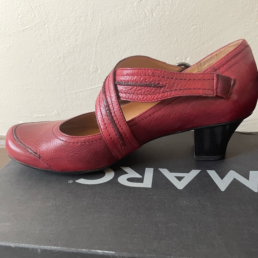 Gorgeous Red Leather Heels